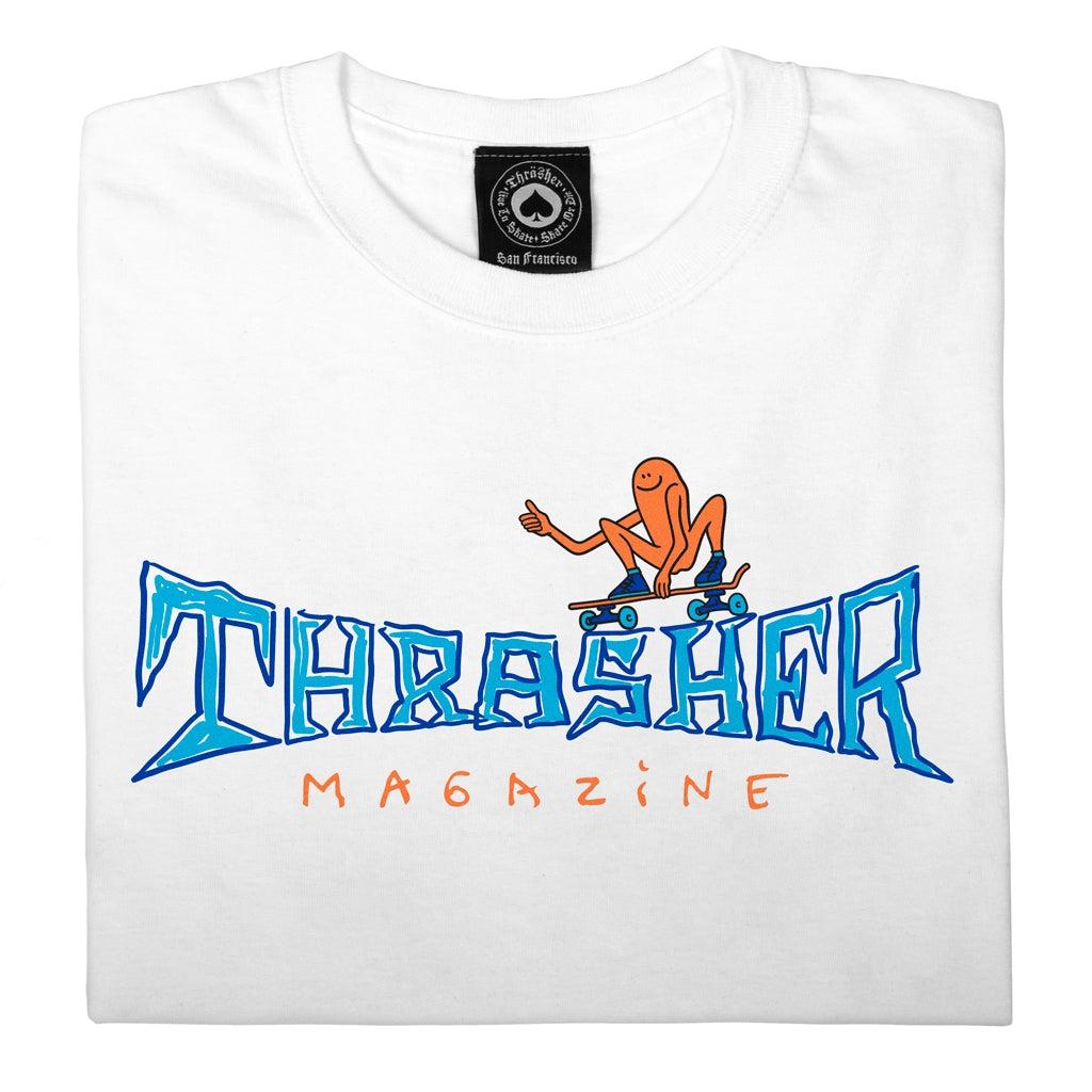 Thrasher Gonz Thumbs Up T-shirt in White for Men | Lyst