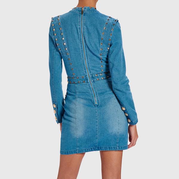 forever unique denim dress