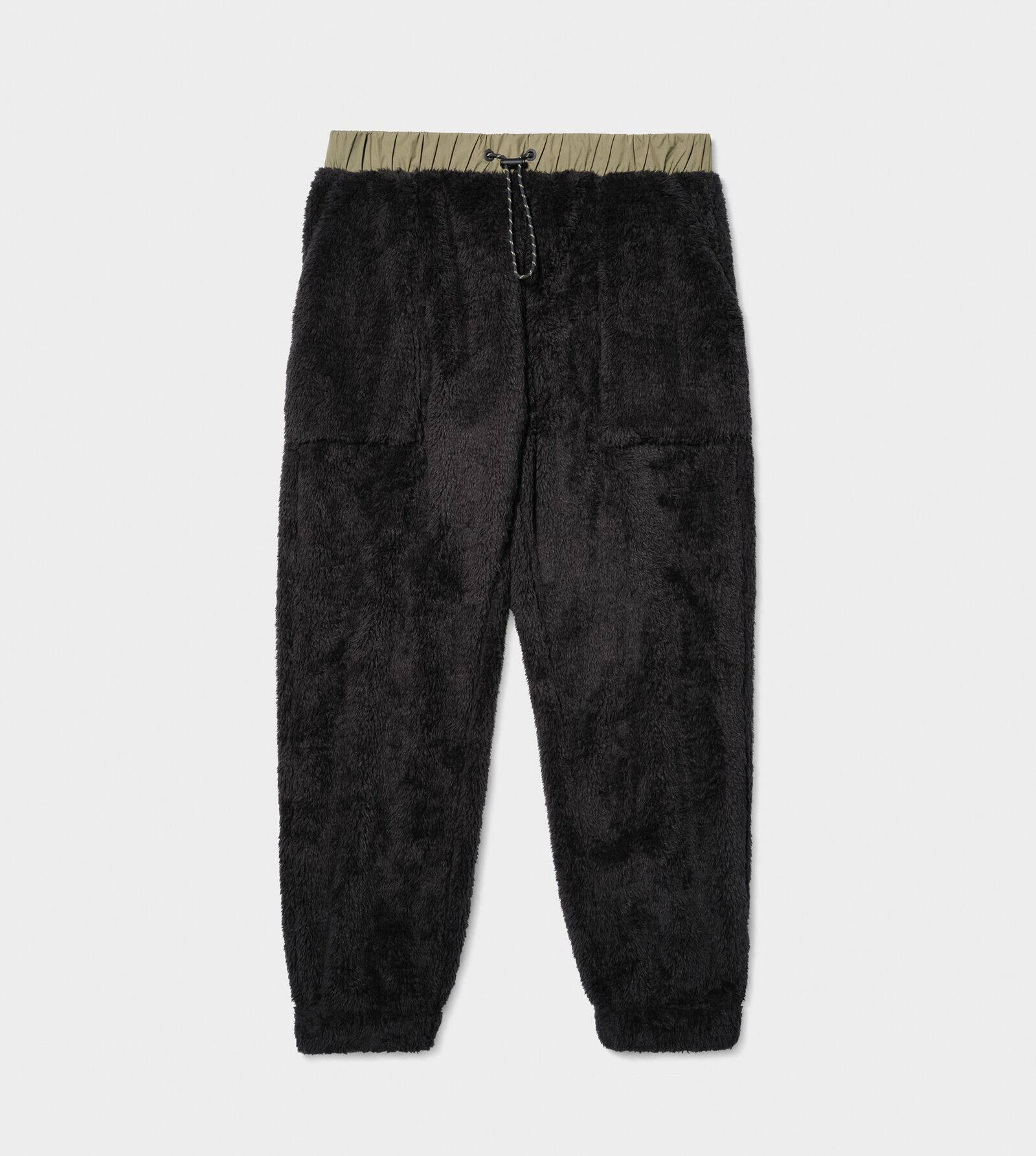 UGG Synthetic Niko Sherpa Jogger Polyester in Black / Olive (Black) for Men - Lyst