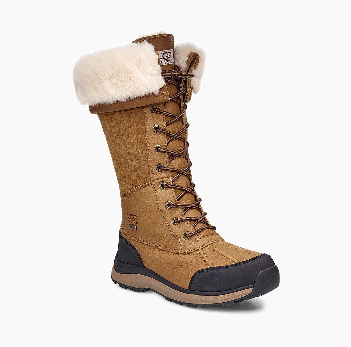 UGG Leather Adirondack Tall Boot Iii in Chestnut (Brown) | Lyst