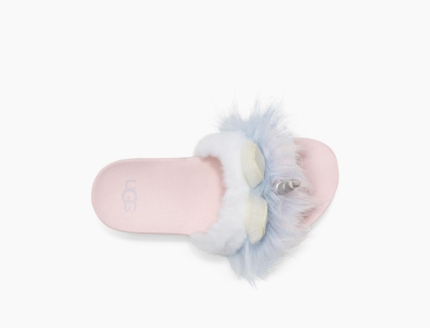 ugg rainbow unicorn slide
