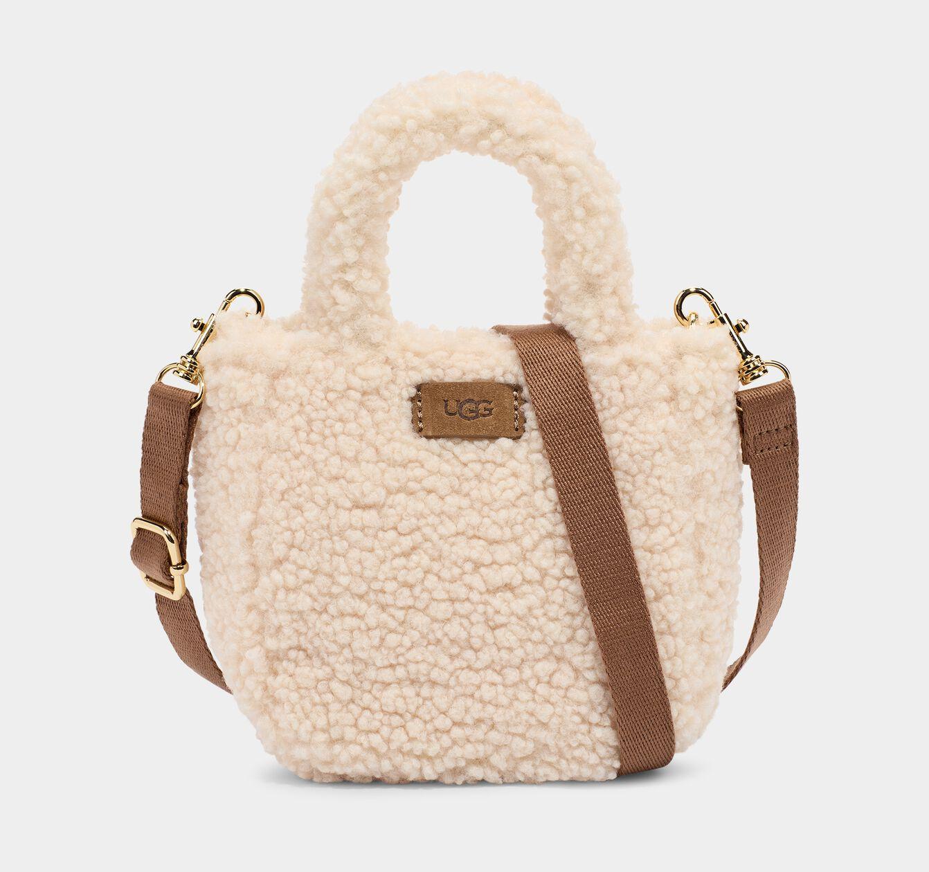 UGG Women's Maribel Sherpa Mini Bag Maribel Sherpa Mini Bag in Natural ...