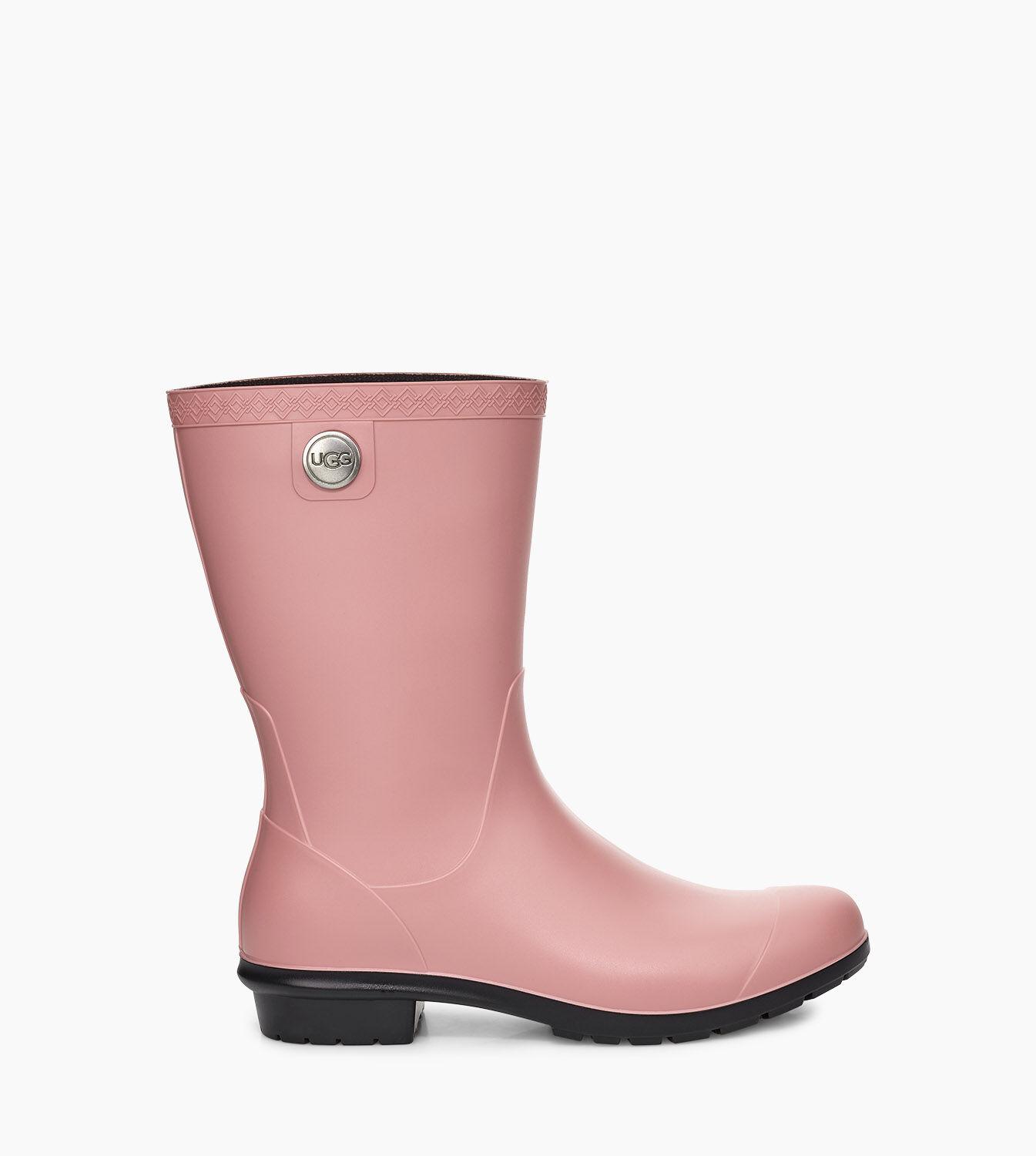 ugg pink rain boots