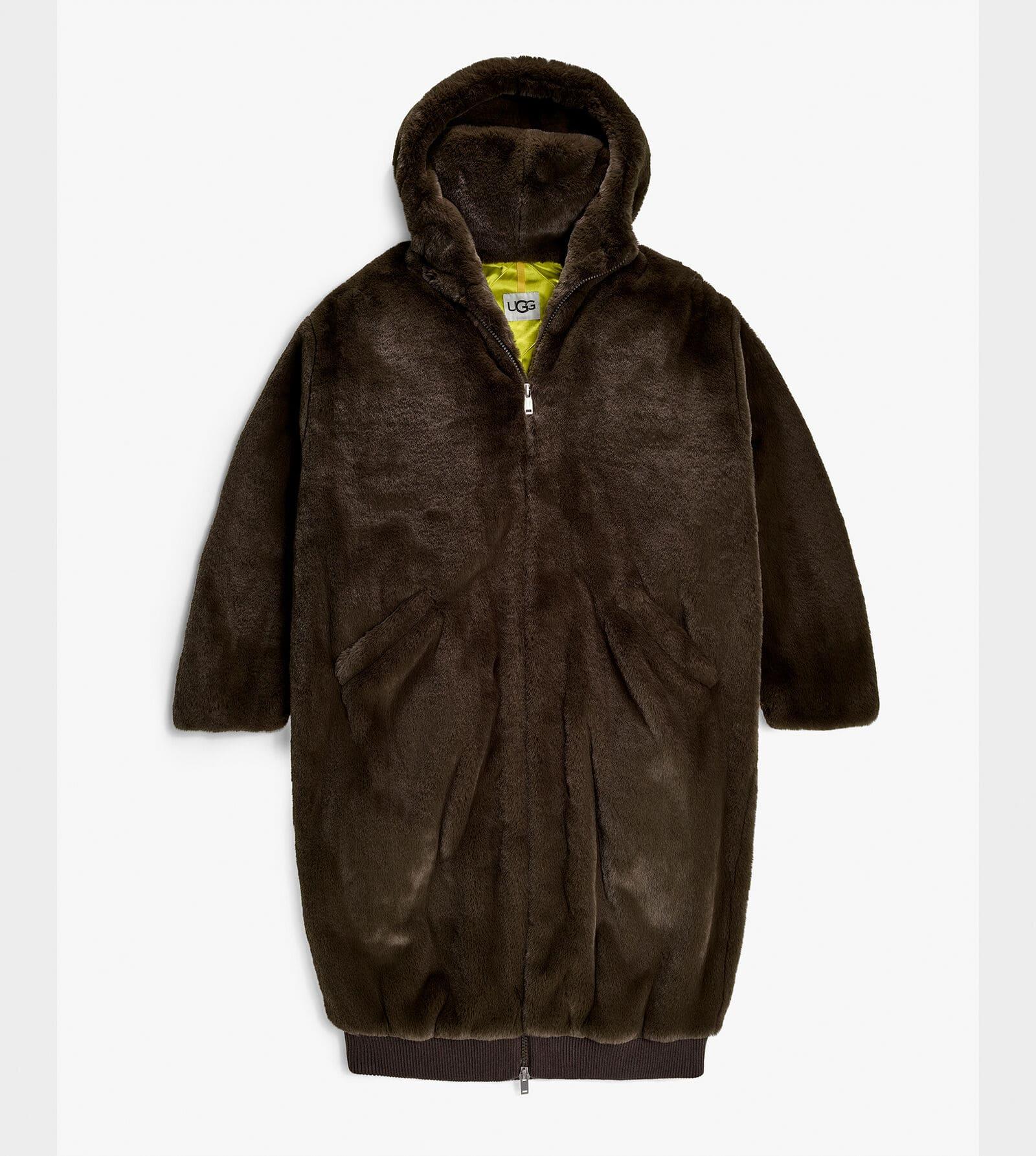 UGG Koko Oversized Faux Fur Coat 