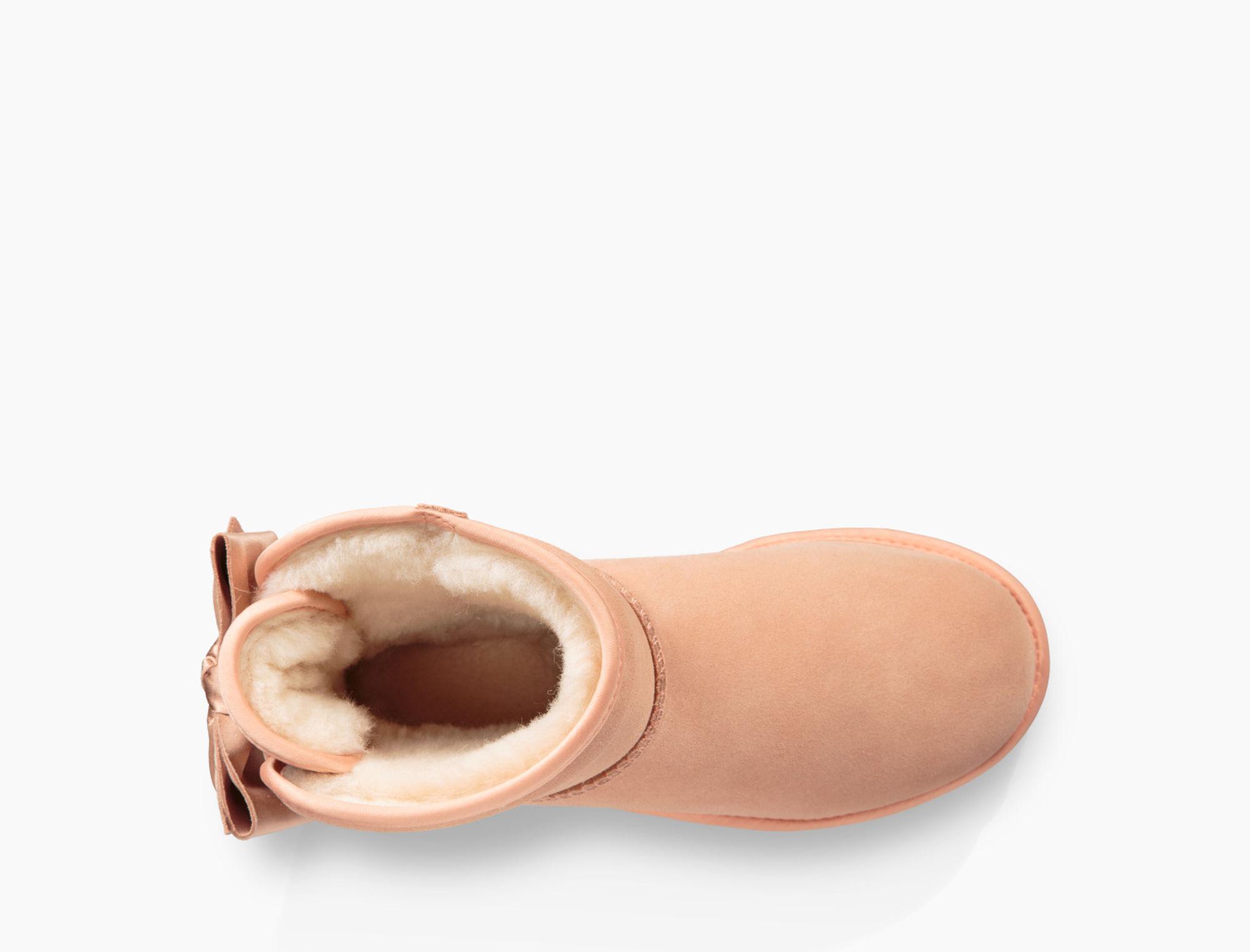 uggs with satin bow