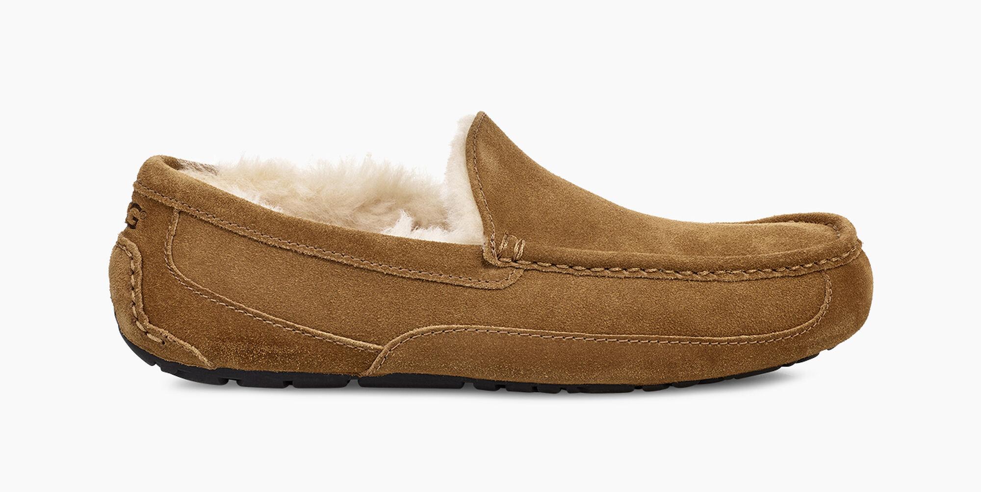 UGG Suede Ascot Slipper Ascot Slipper in Chestnut (Brown) for Men Lyst