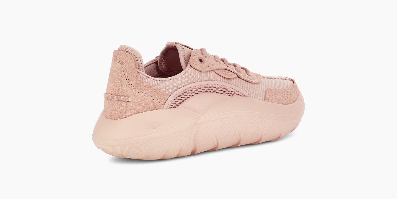 UGG Canvas La Cloud Low Trainer in Pink - Lyst