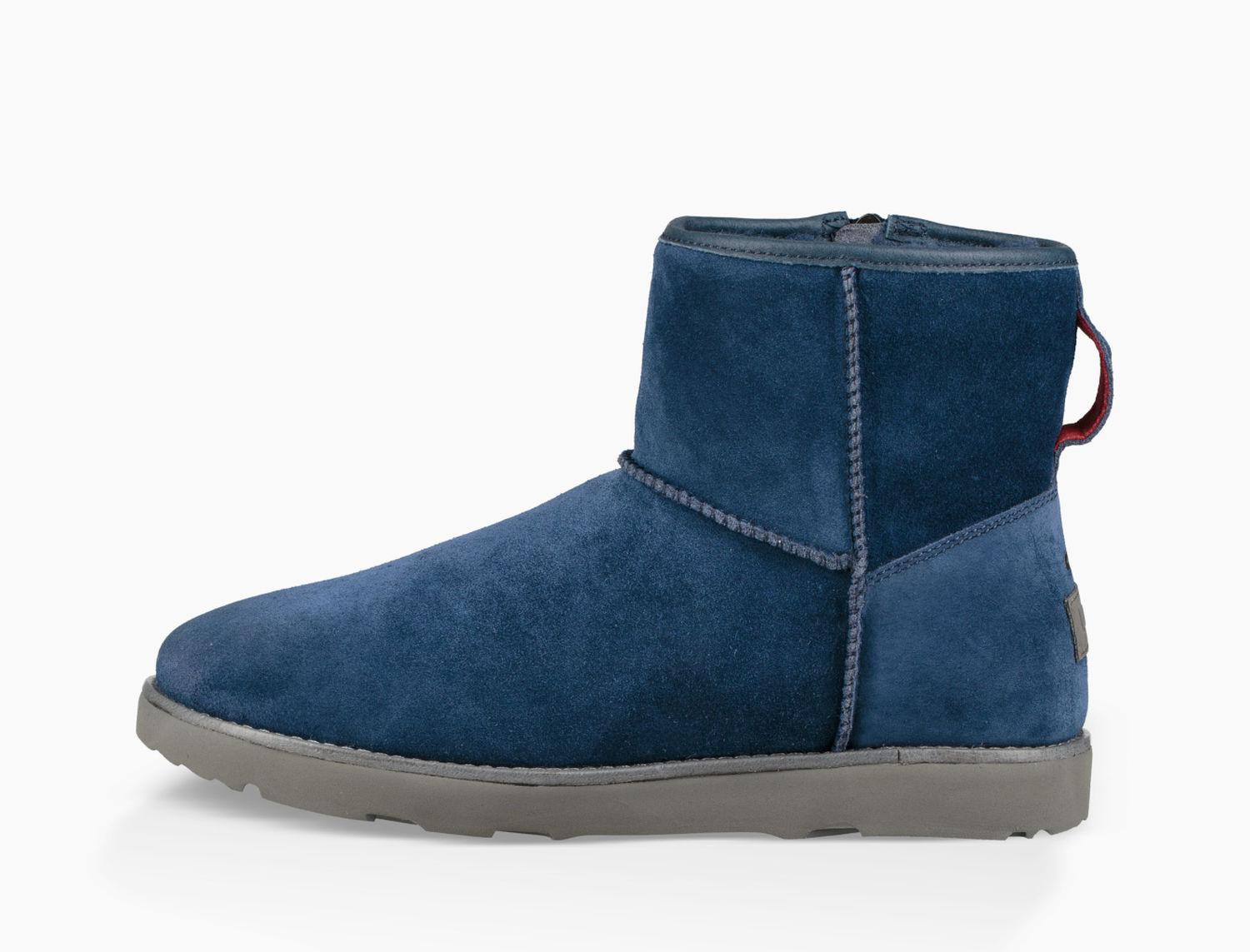men's classic mini zip waterproof boot