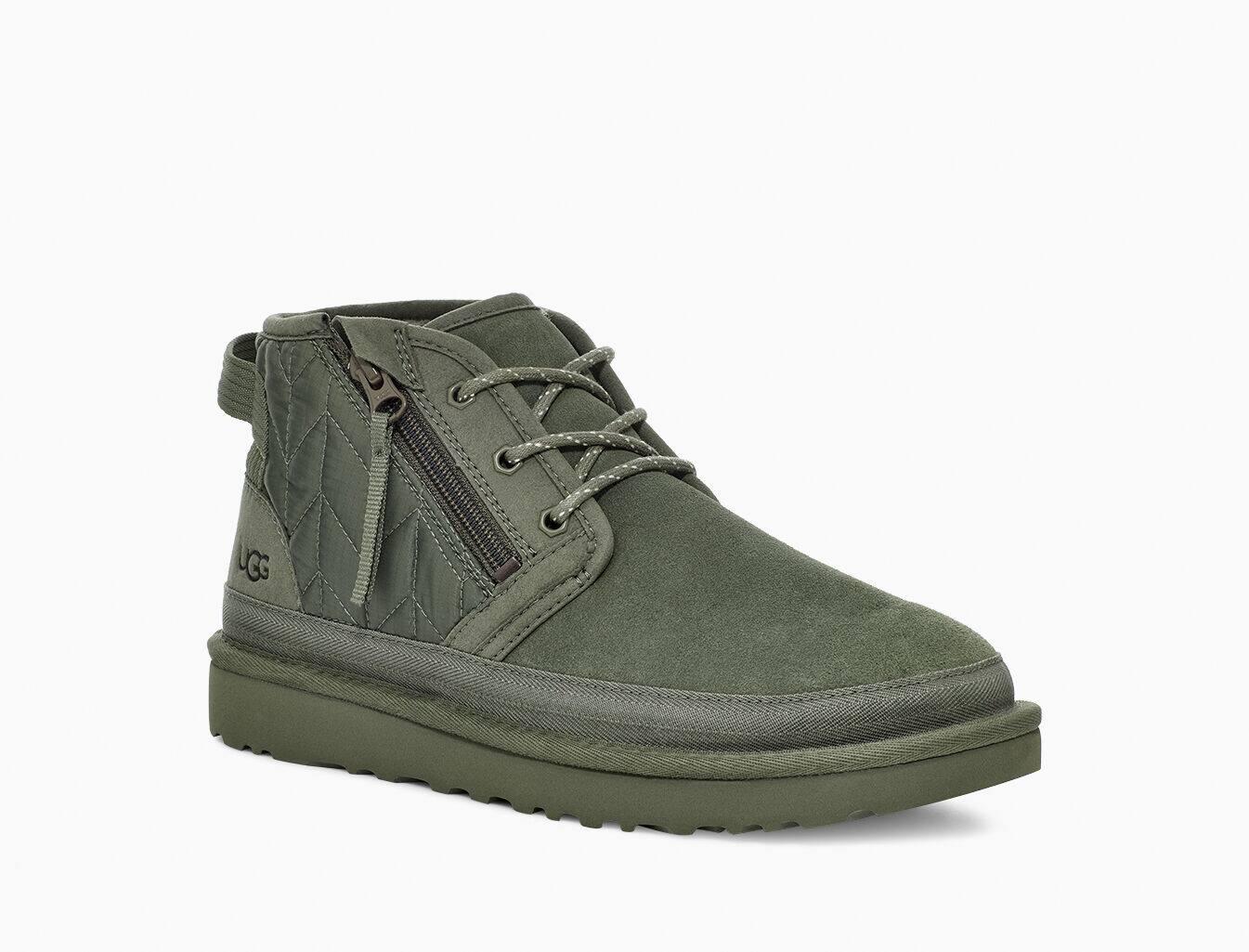 UGG Synthetic Neumel Zip Quilting in Moss Green (Green) for Men - Lyst