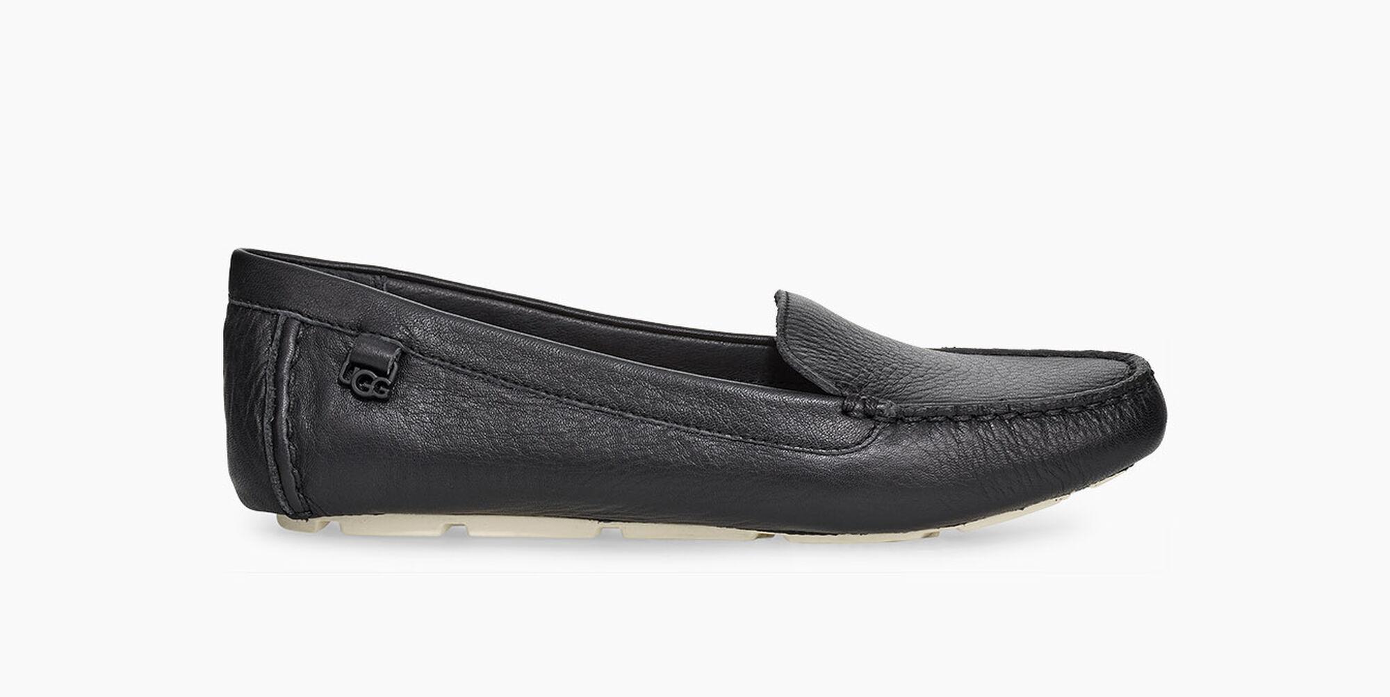 ugg flores leather flat
