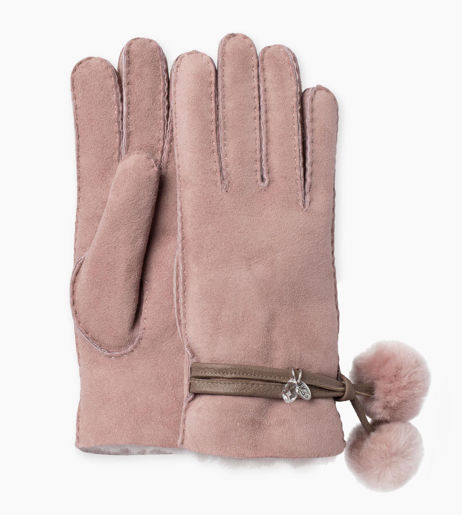 ugg leather sheepskin vent glove