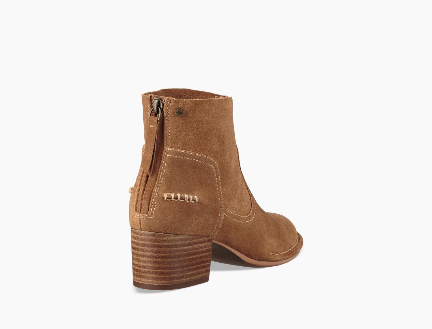 Ugg bandara mid heel ankle boot in online tan