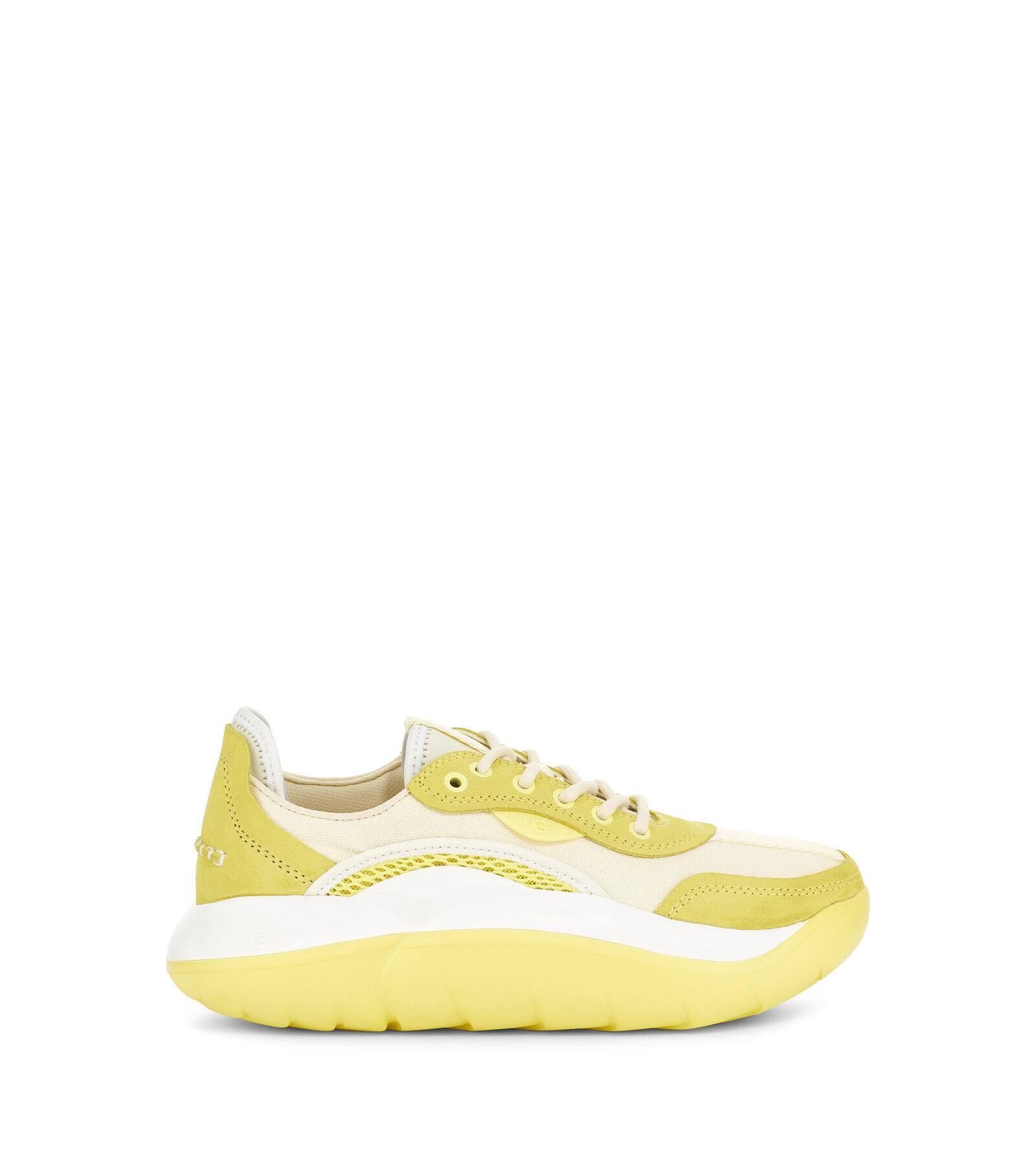 yellow ugg sneakers