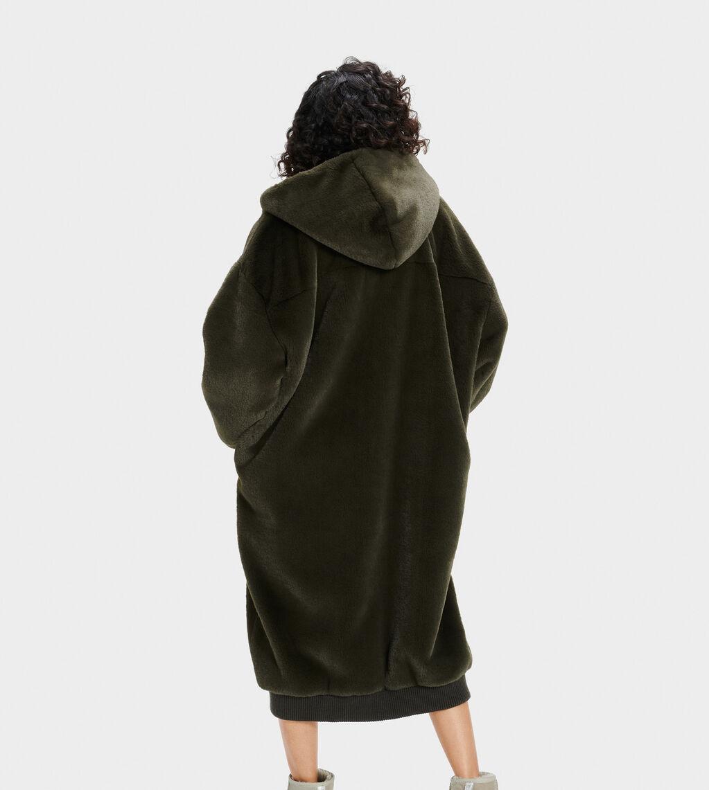 UGG Koko Oversized Faux Fur Coat 