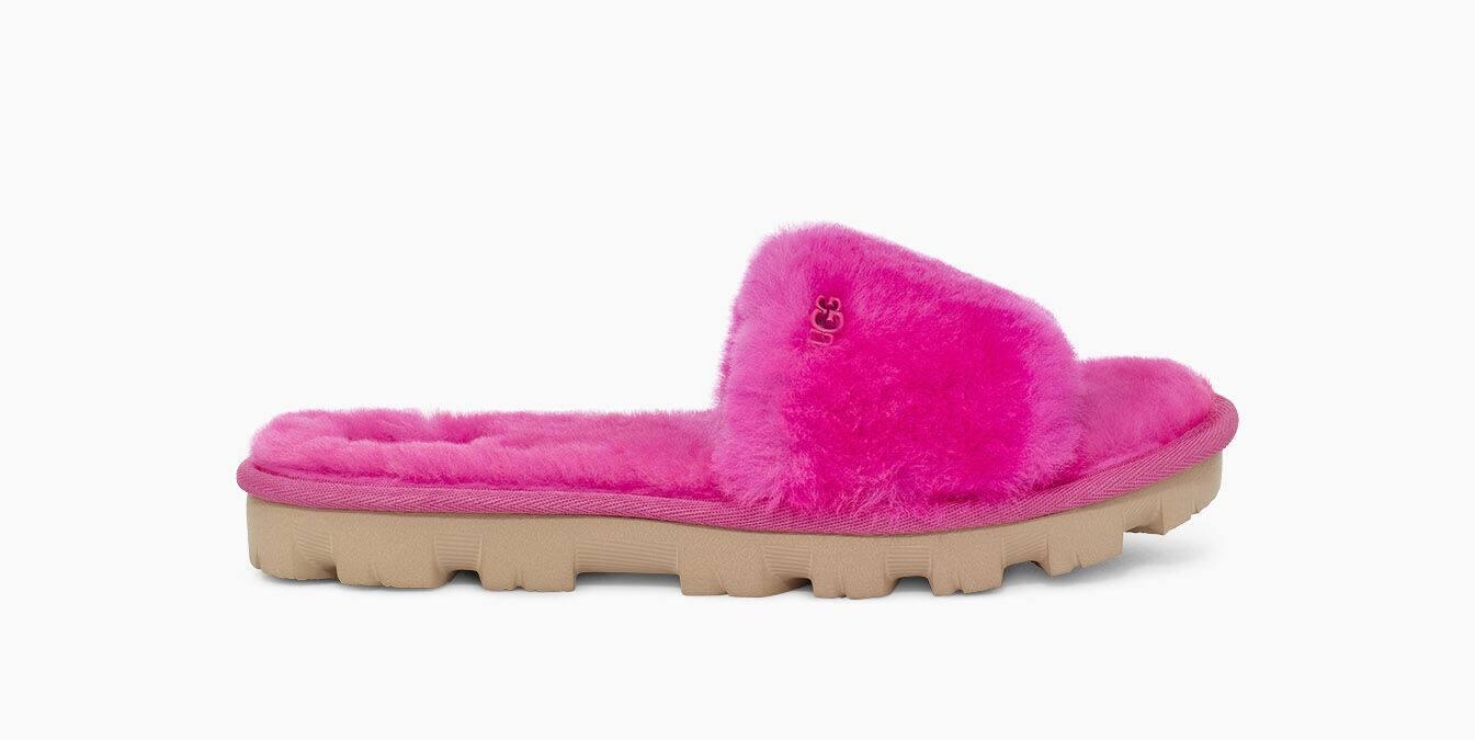 UGG Denim Cozette Slide in Pink - Lyst