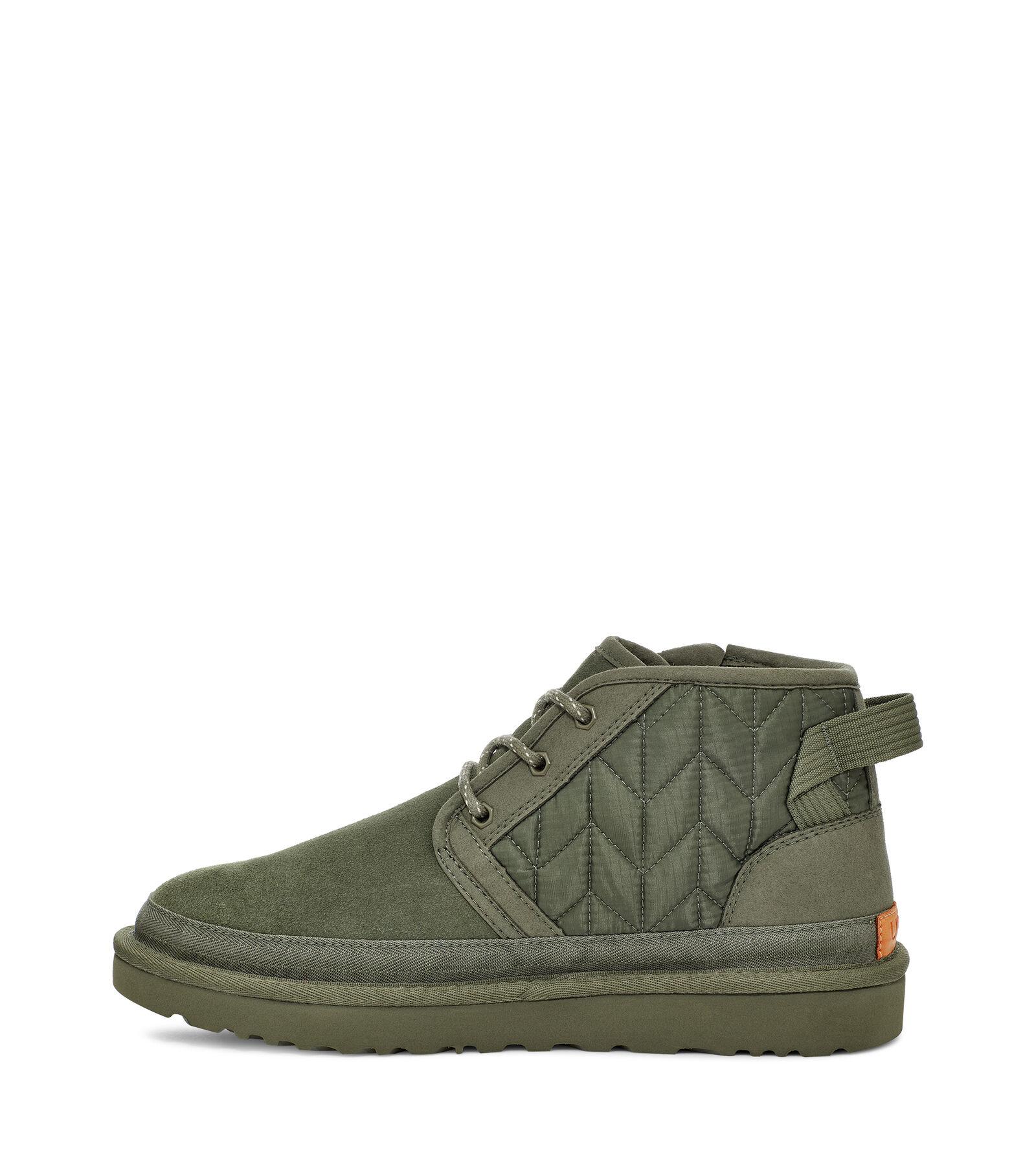 UGG Synthetic Neumel Zip Quilting Suede in Moss Green (Green) for 