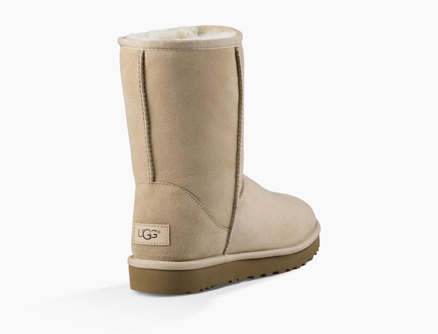 ugg classic short 2 sand