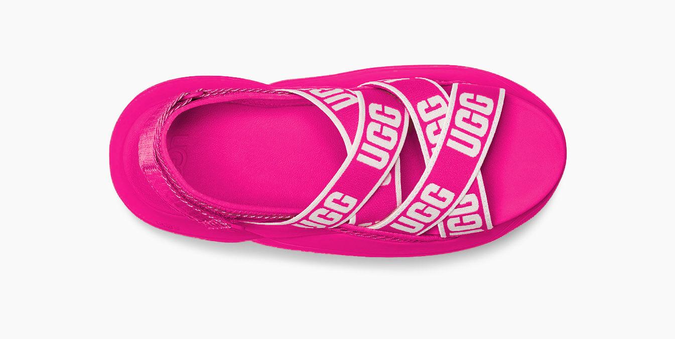UGG La Cloud Sandal in Pink | Lyst
