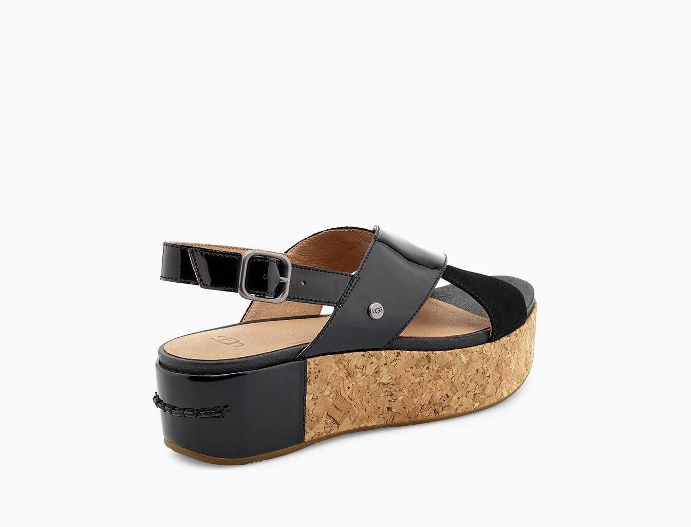 ugg shoshana metallic sandal