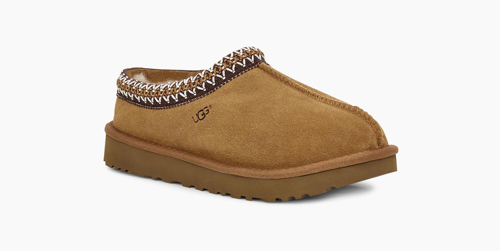 brown ugg tasman slipper