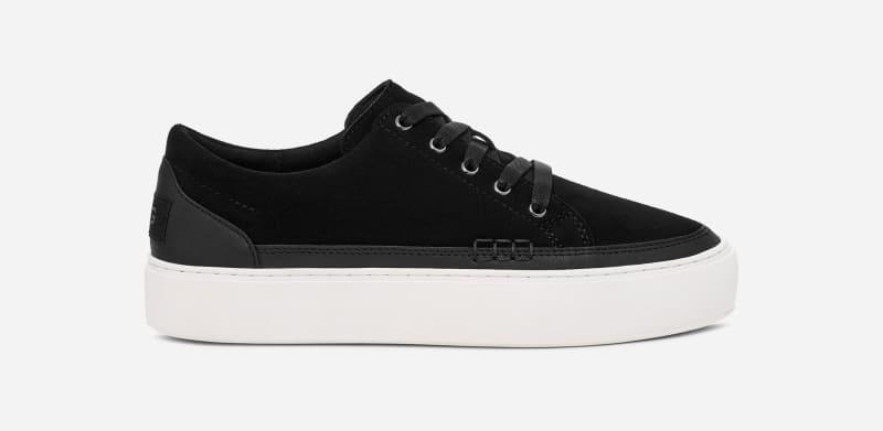 Zilo Leather Trainers Ugg Zilo Black Trainers UGG Zilo Lace Up