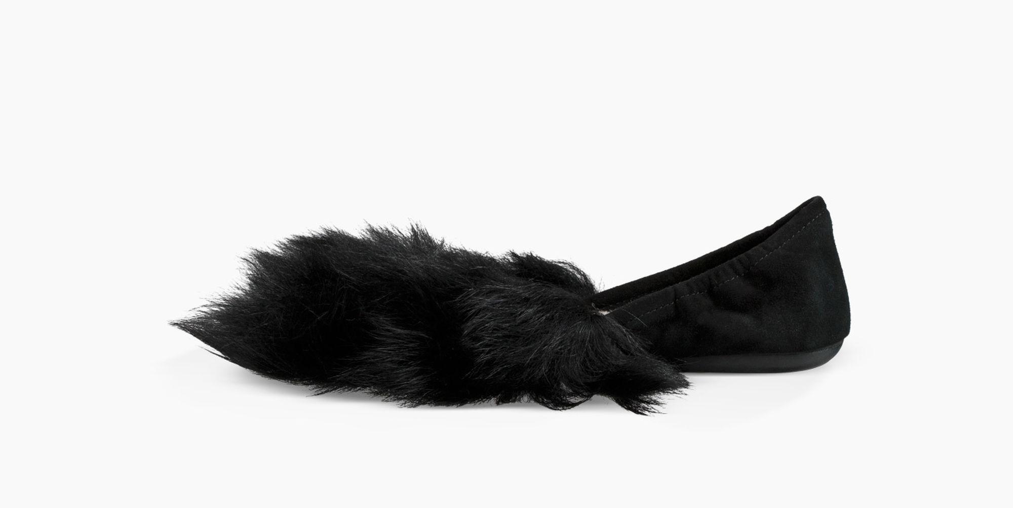 ugg jeanie fluff flat