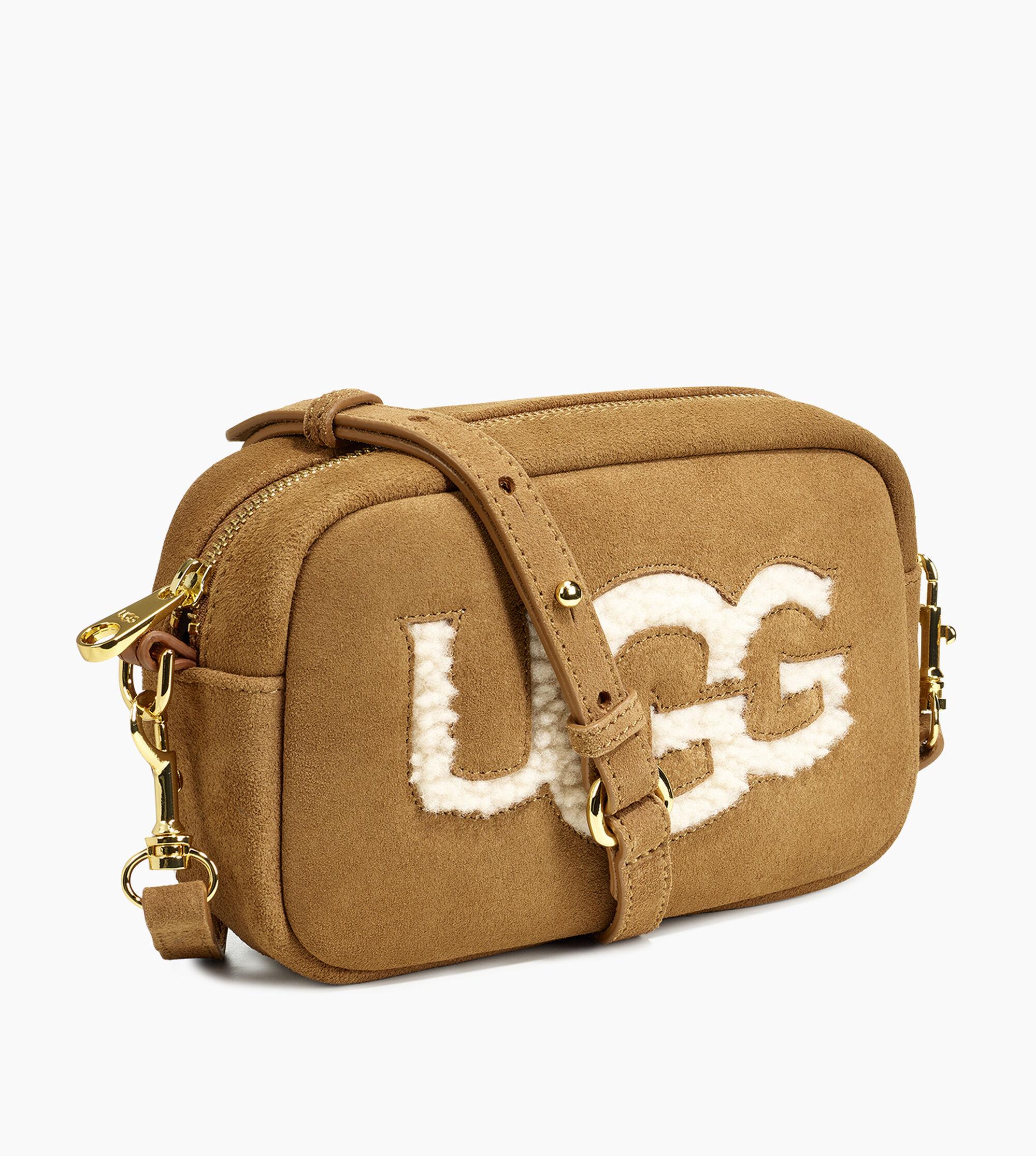 ugg crossbody bolsa chestnut