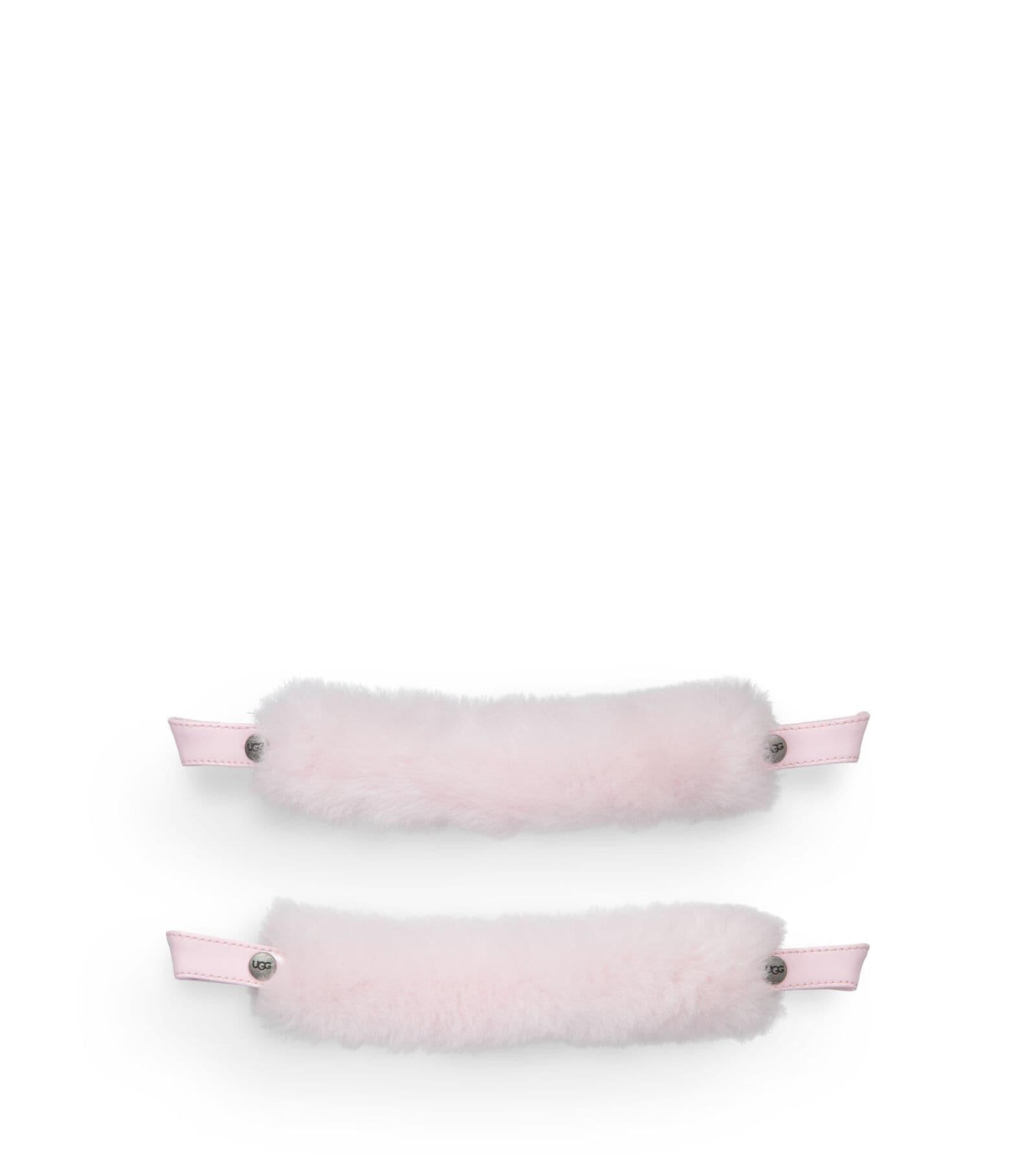 UGG Fluffy Strap in Pink | Lyst
