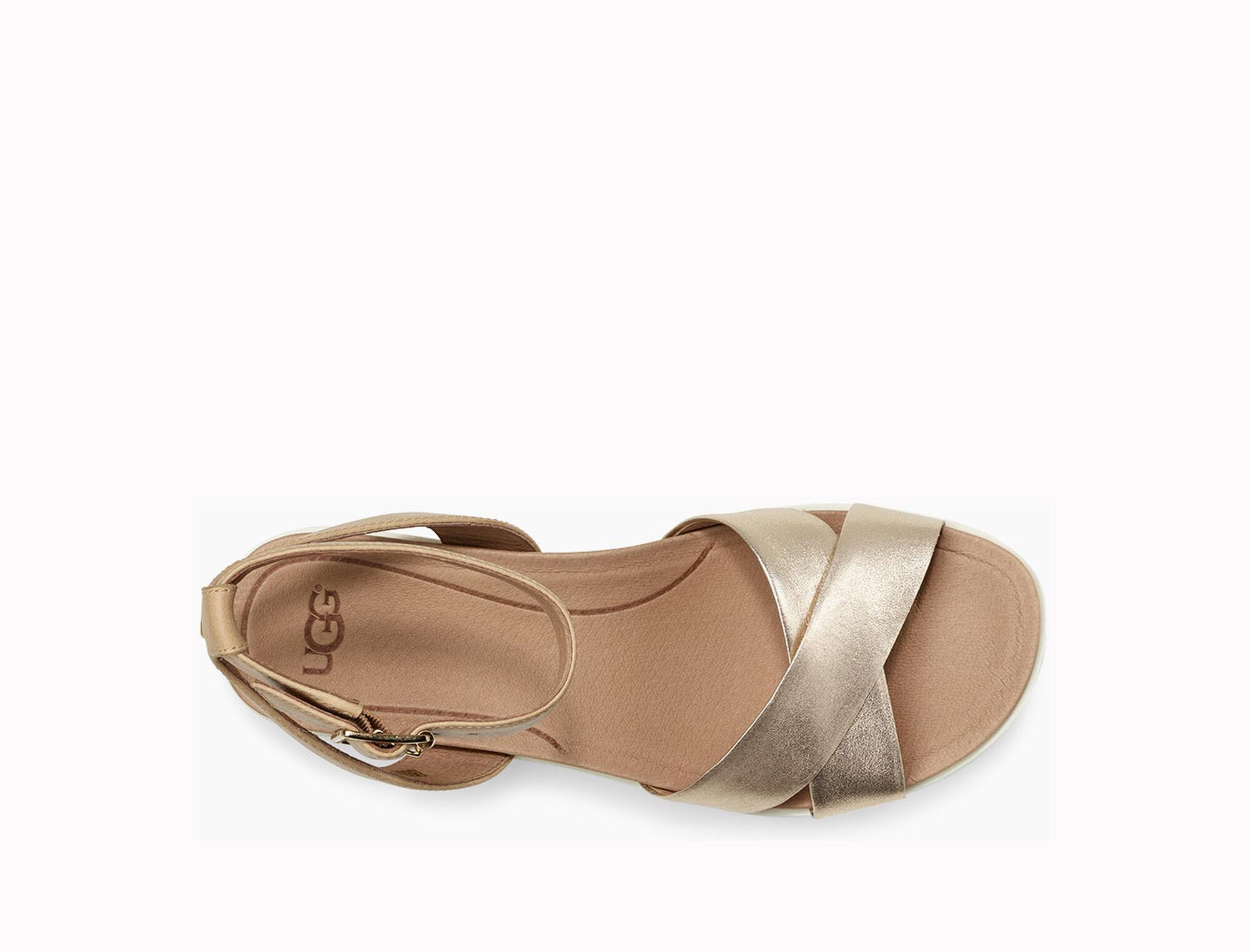 ugg tipton metallic sandal