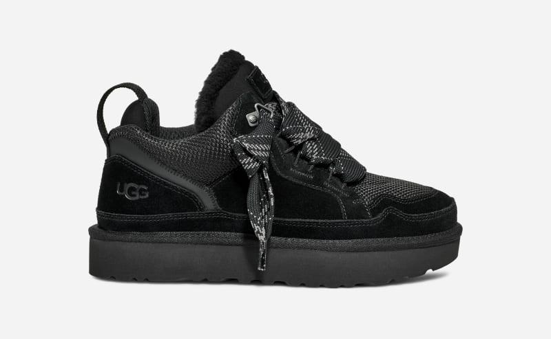 UGG Lowmel Canvas/suede/recycled Materials Sneakers in Black | Lyst