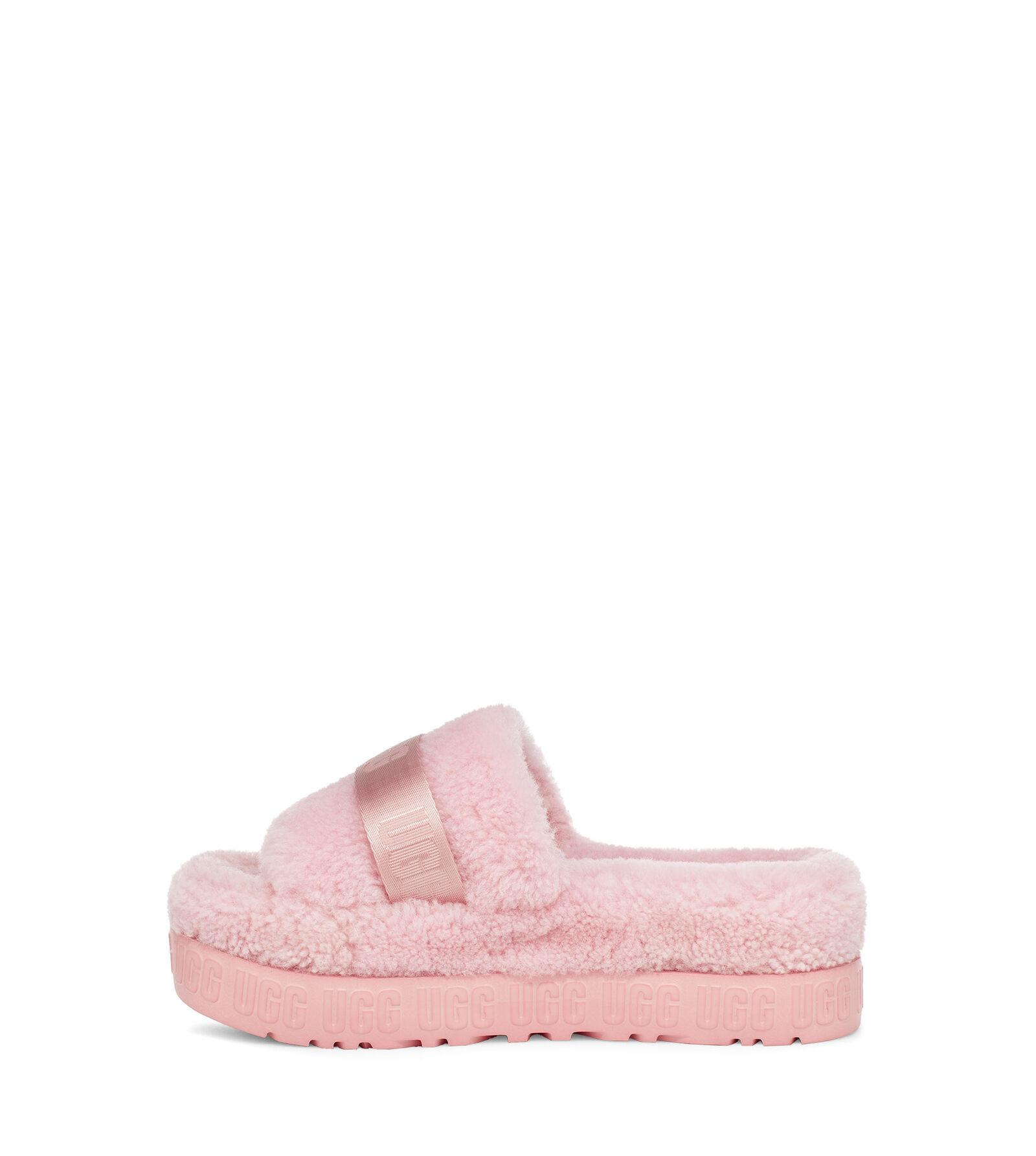 pink ugg slides
