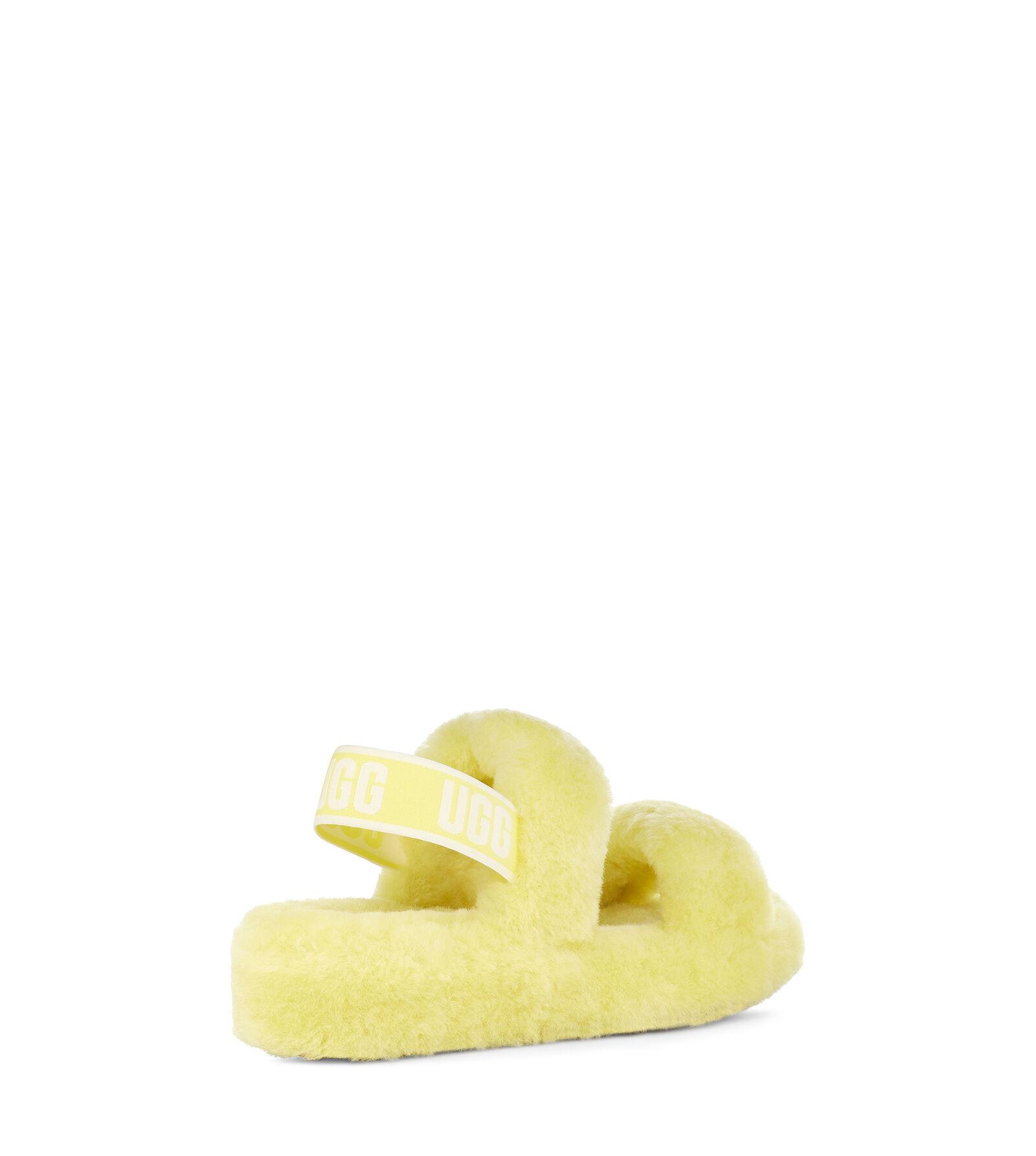 ugg yellow slides