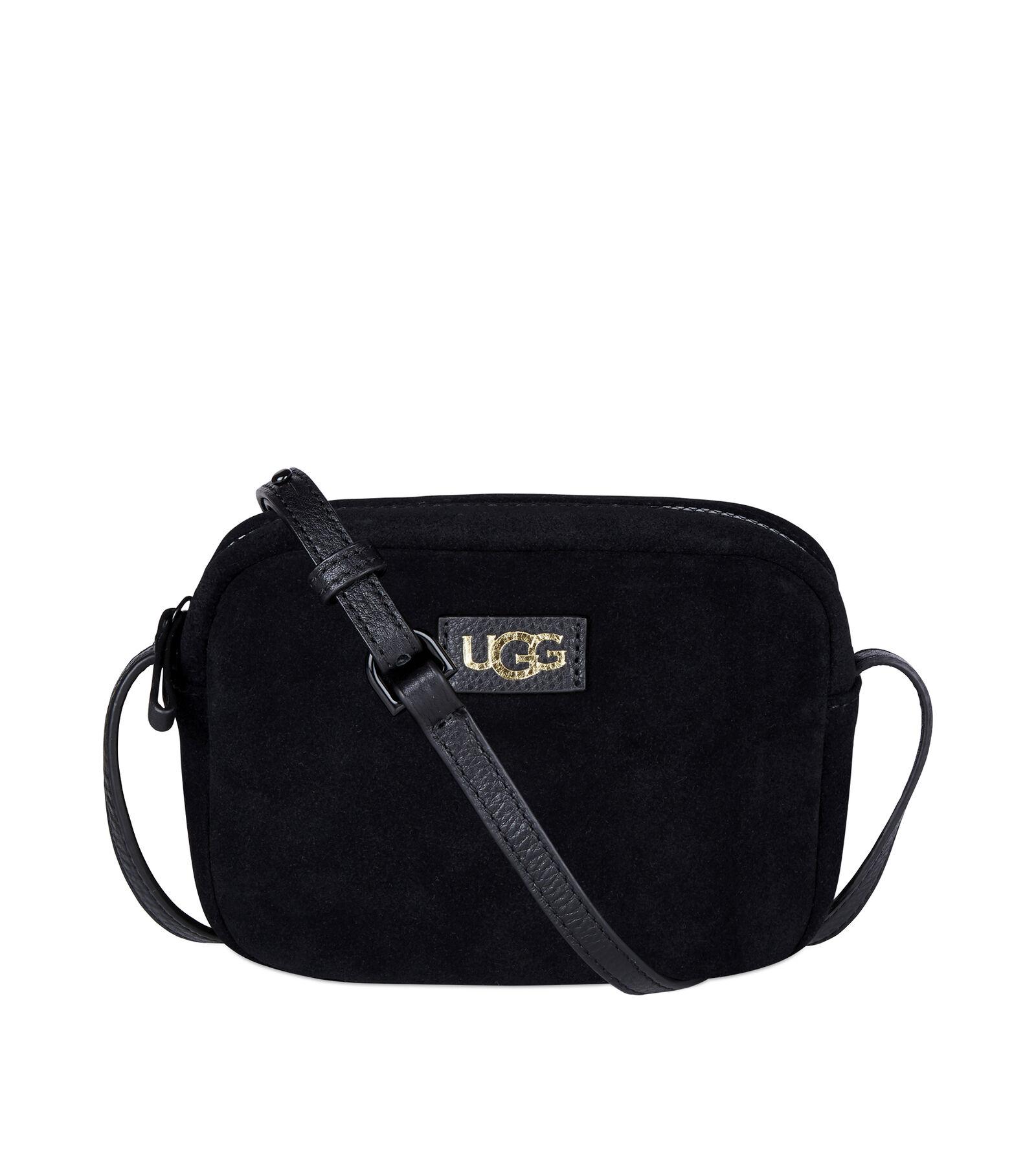 black suede shopper bolsa