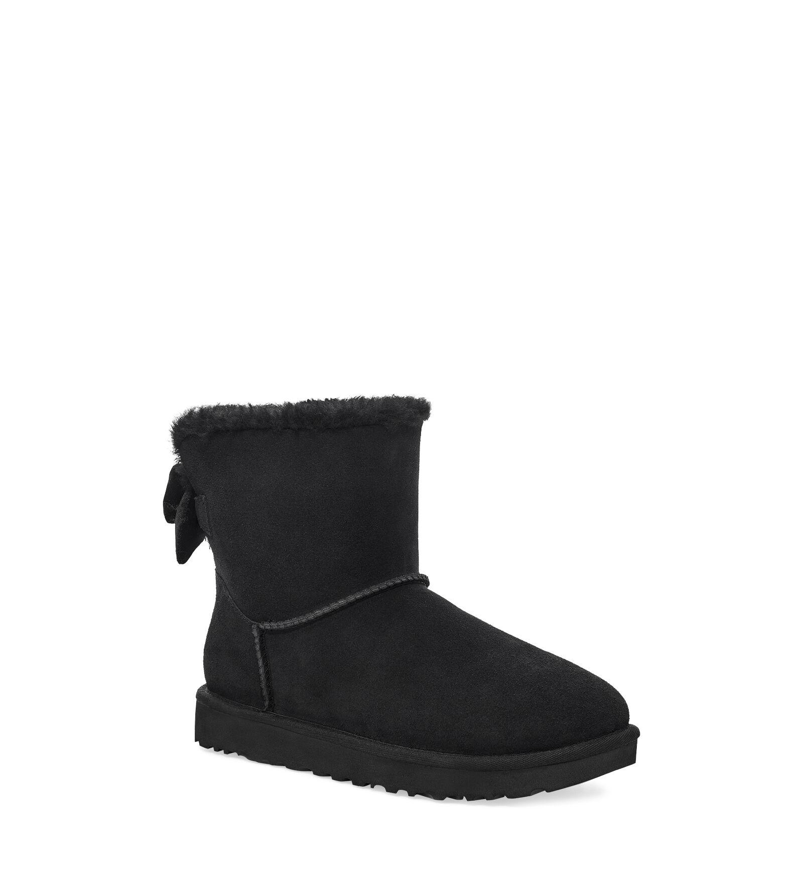 black bow tie uggs
