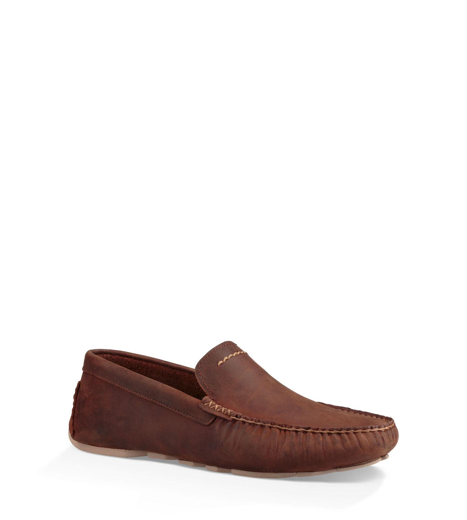 UGG Leather Henrick Loafer Suede in Red Clay (Brown) for Men - Lyst