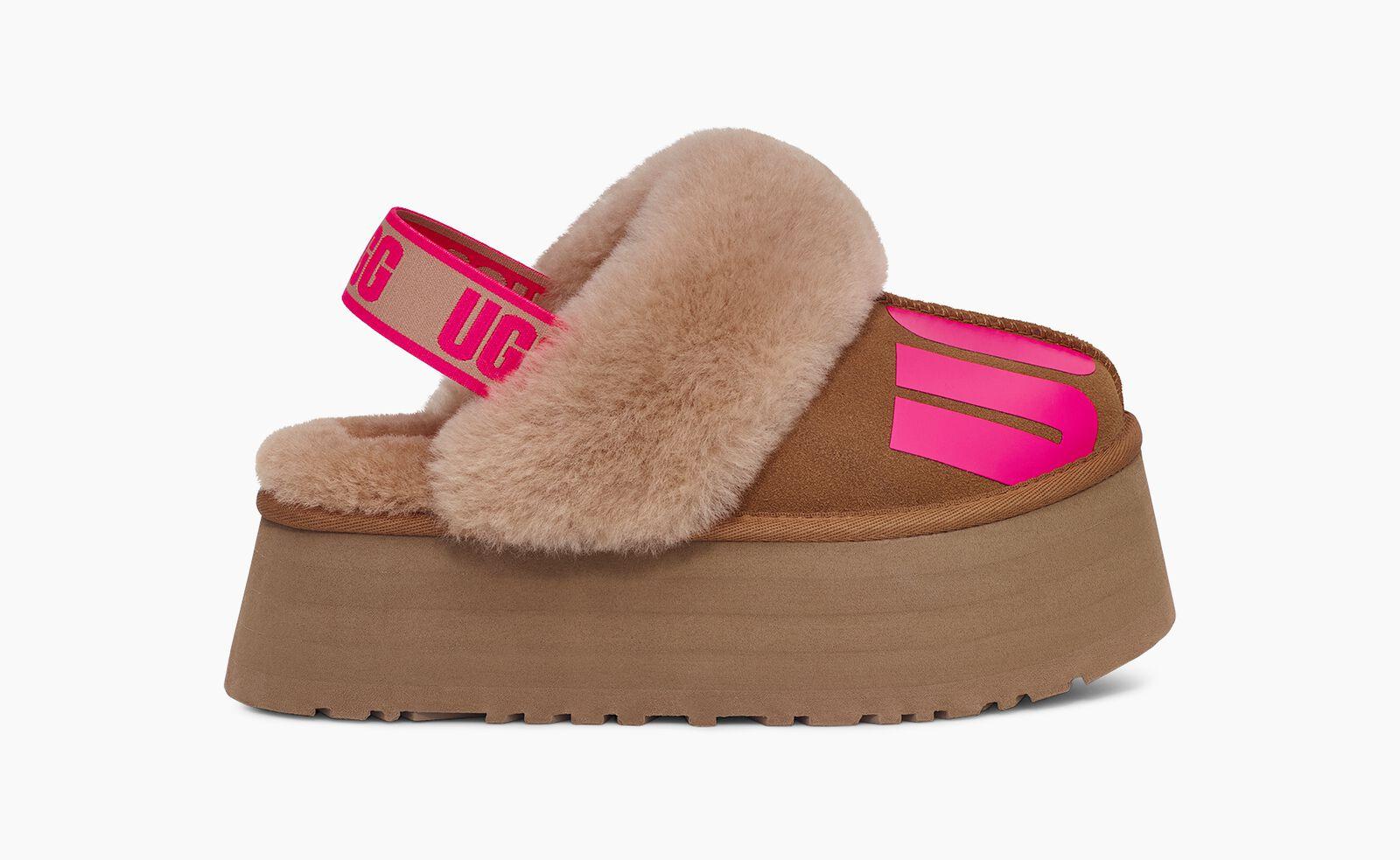 Funkette Chaussons UGG en coloris Rose | Lyst