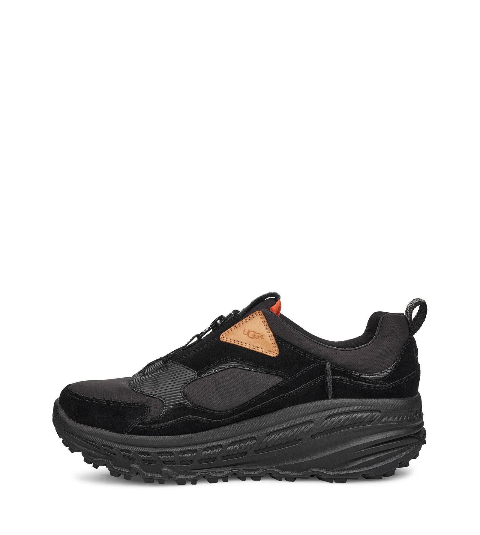black ugg trainers with fur