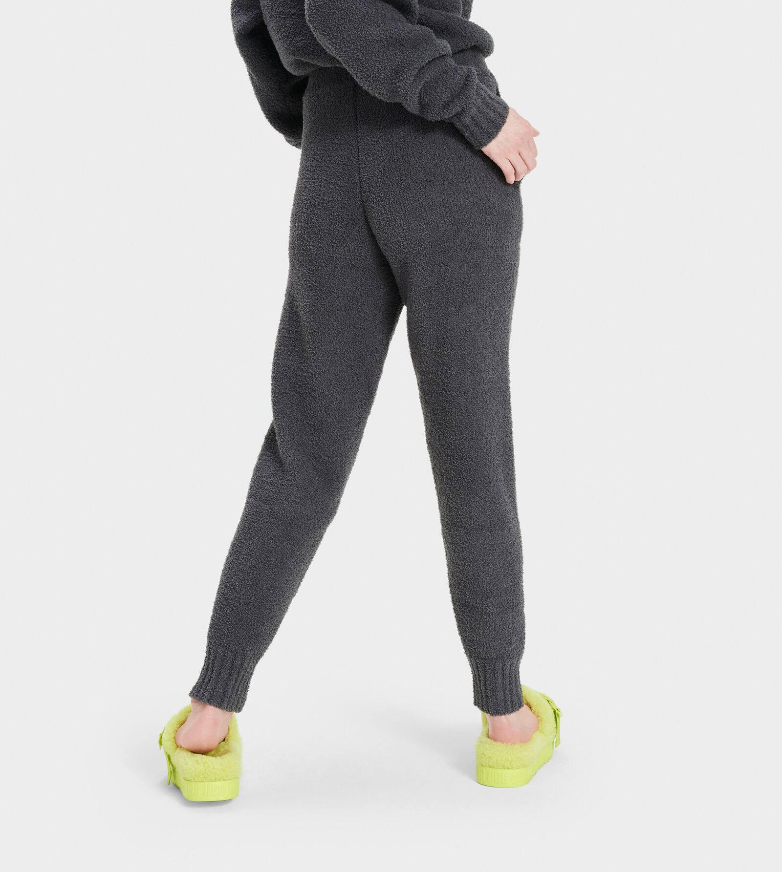 sweatpants with high heels