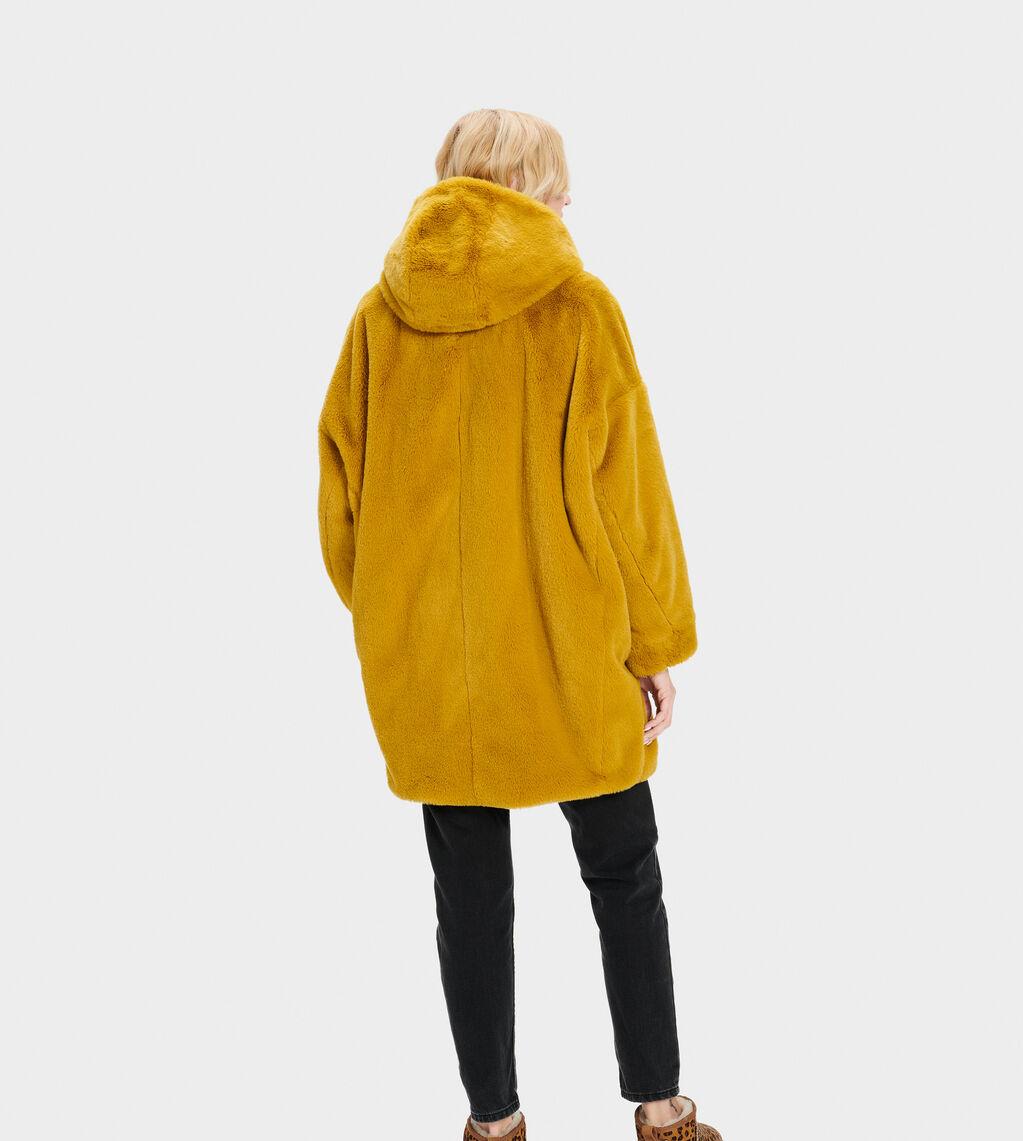 UGG Nori Oversized Coat- Faux Fur in 