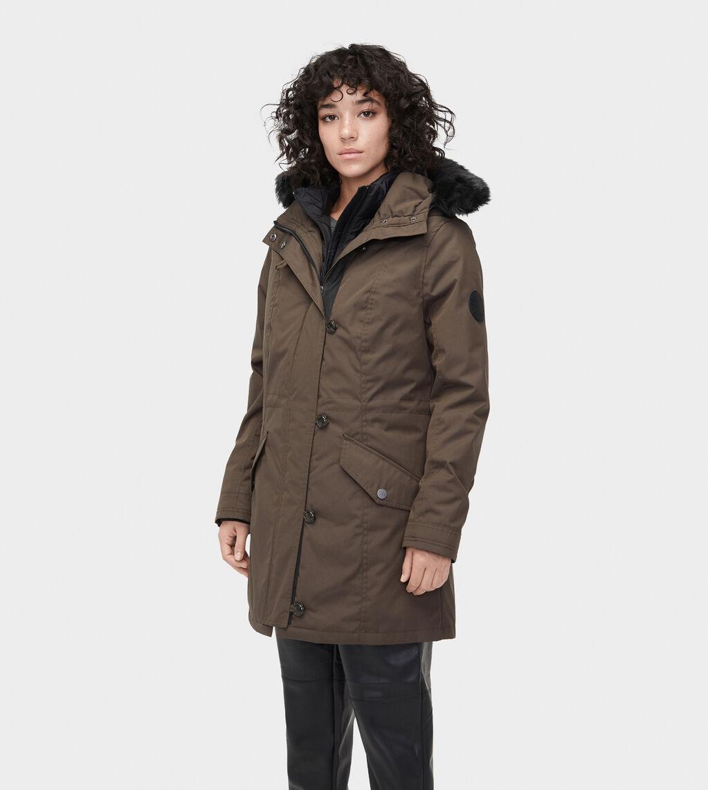 UGG Adirondack Parka in Green | Lyst UK