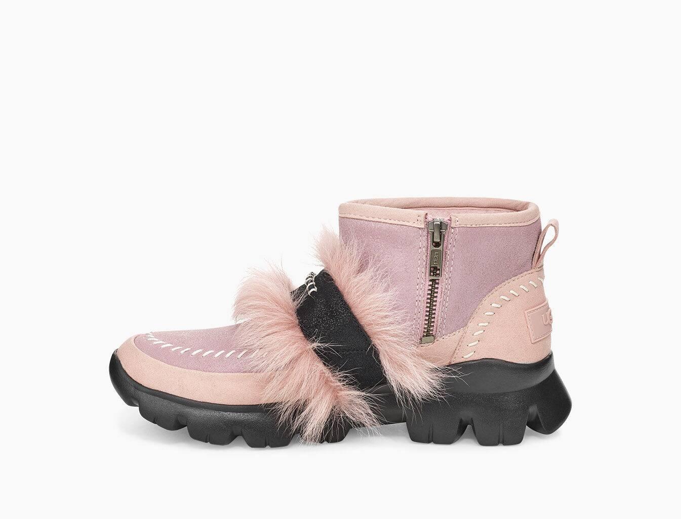 pink fluff ugg boots