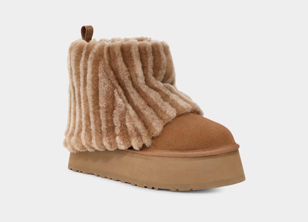 UGG Women's Classic Mini Sherpa Corduroy Classic Mini Sherpa Corduroy in  Black | Lyst