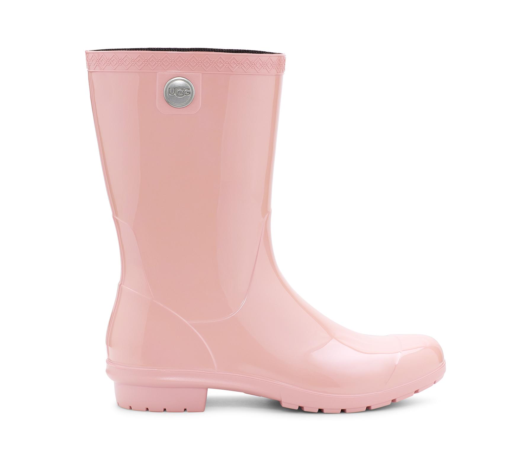ugg rain boots pink