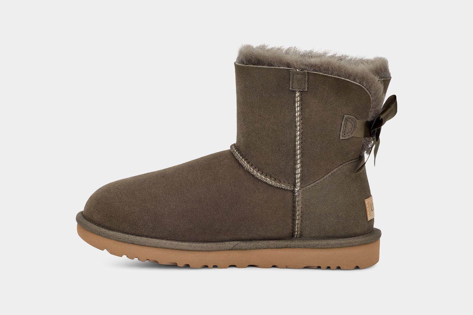 UGG Mini Bailey Bow Ii Boot in Brown | Lyst