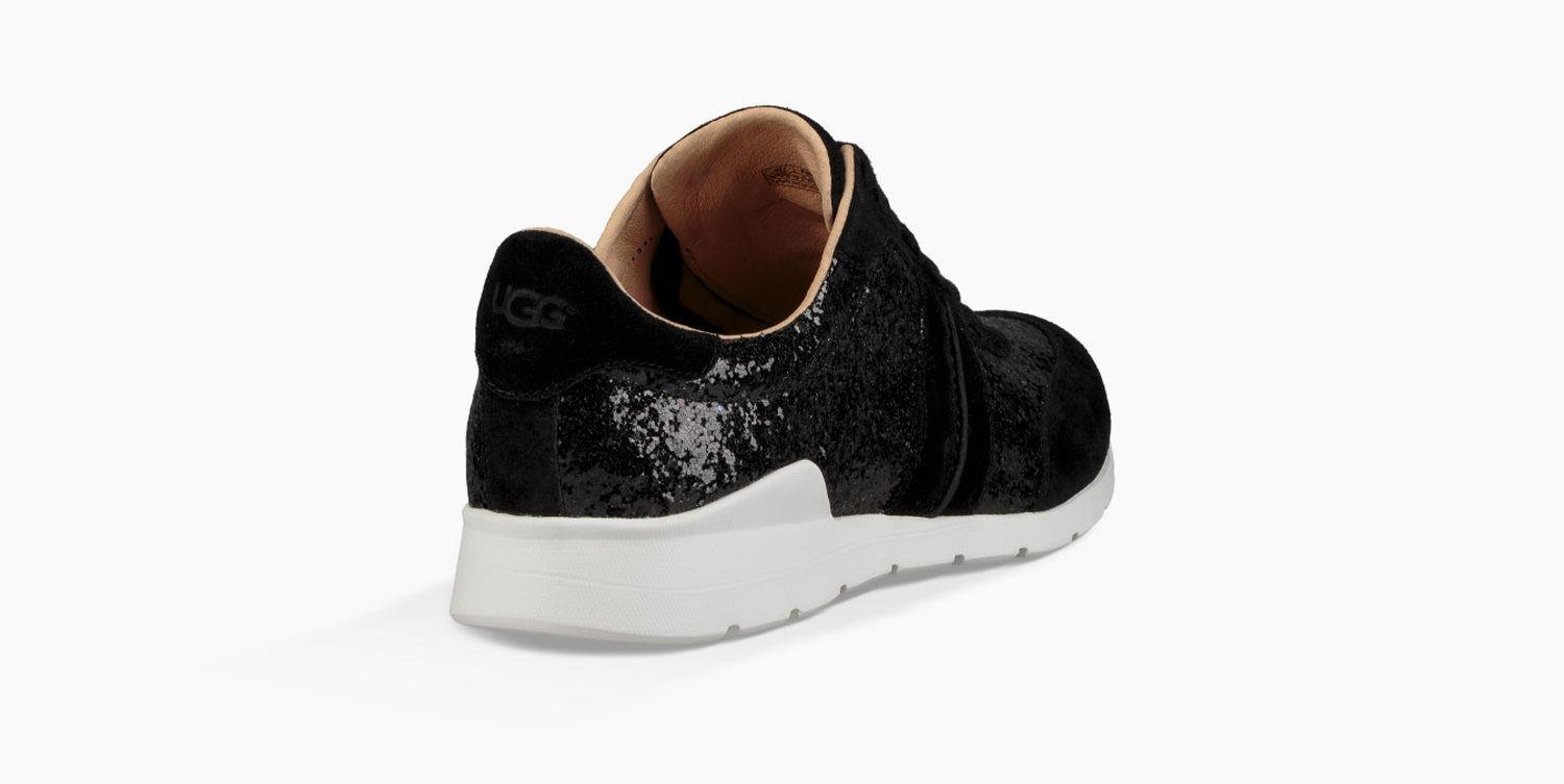 ugg jaida glitter sneaker black