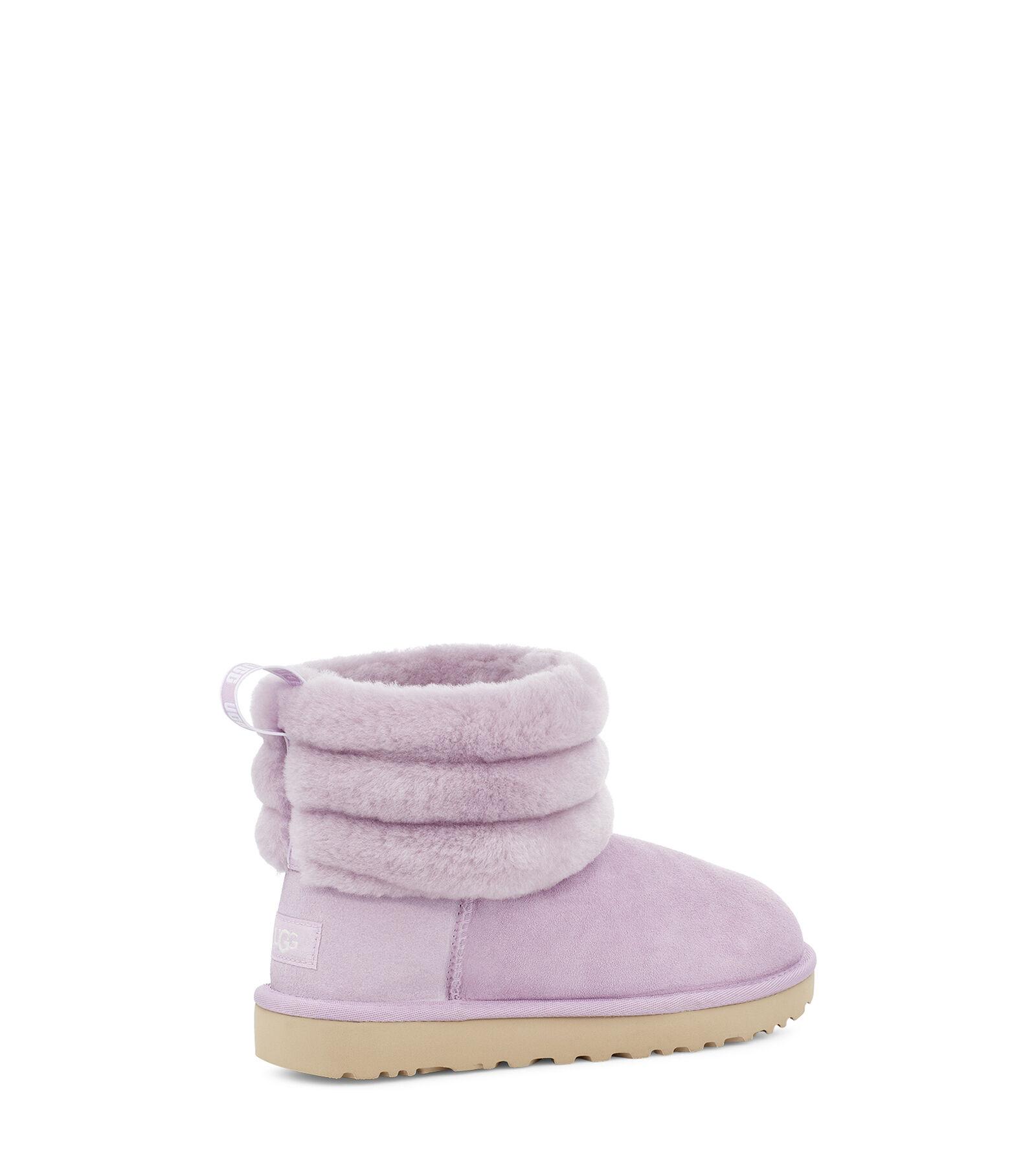 ugg classic fluff quilted boot