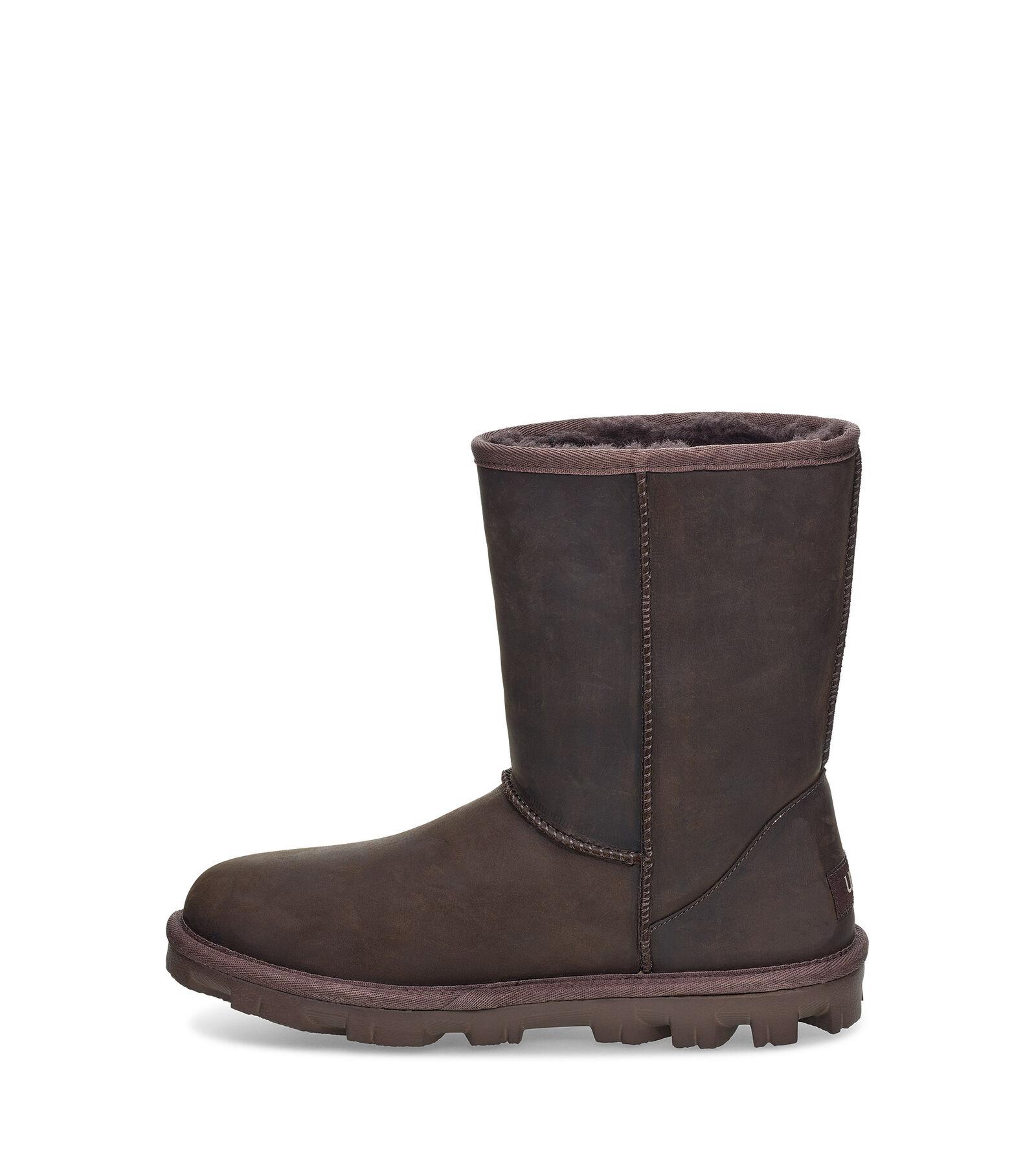ugg flat leather boots