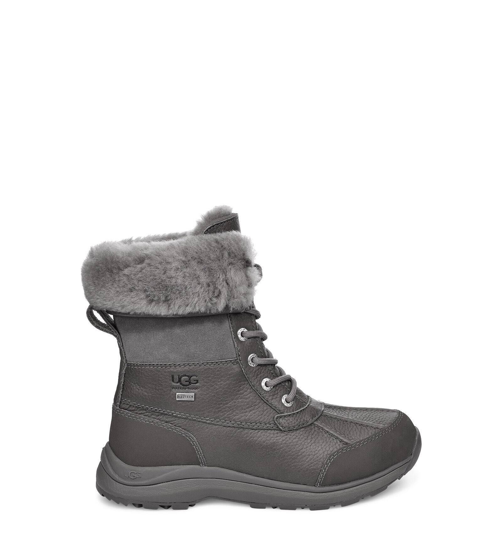 UGG Adirondack Iii Boot Leather in Charcoal (Gray) - Save 50% - Lyst