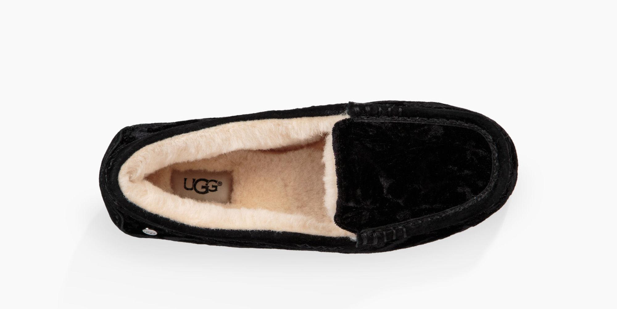 ugg ansley crushed velvet moccasin slipper