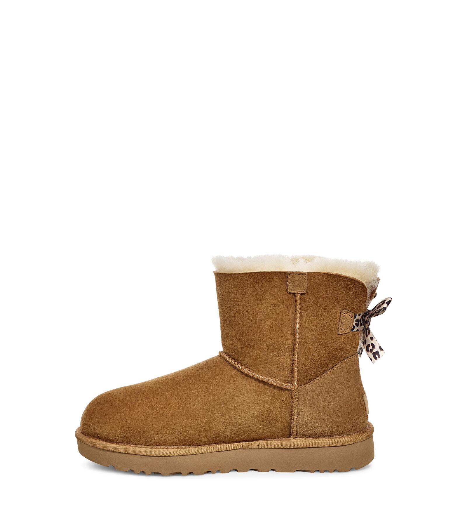 ugg mini bailey bow ii exotic